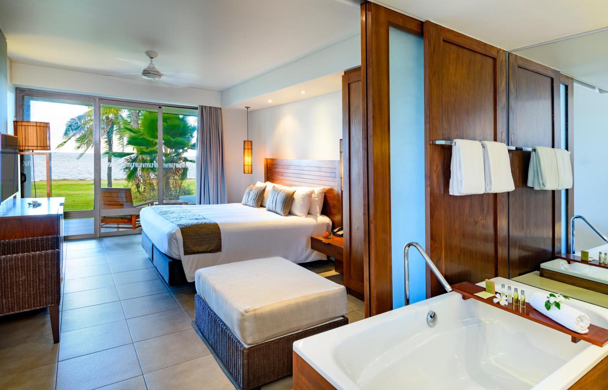ฮิลตัน ฟิจิ บีช รีสอร์ต แอนด์ สปา Hotel Denarau Island ภายนอก รูปภาพ Deluxe Ocean View Room