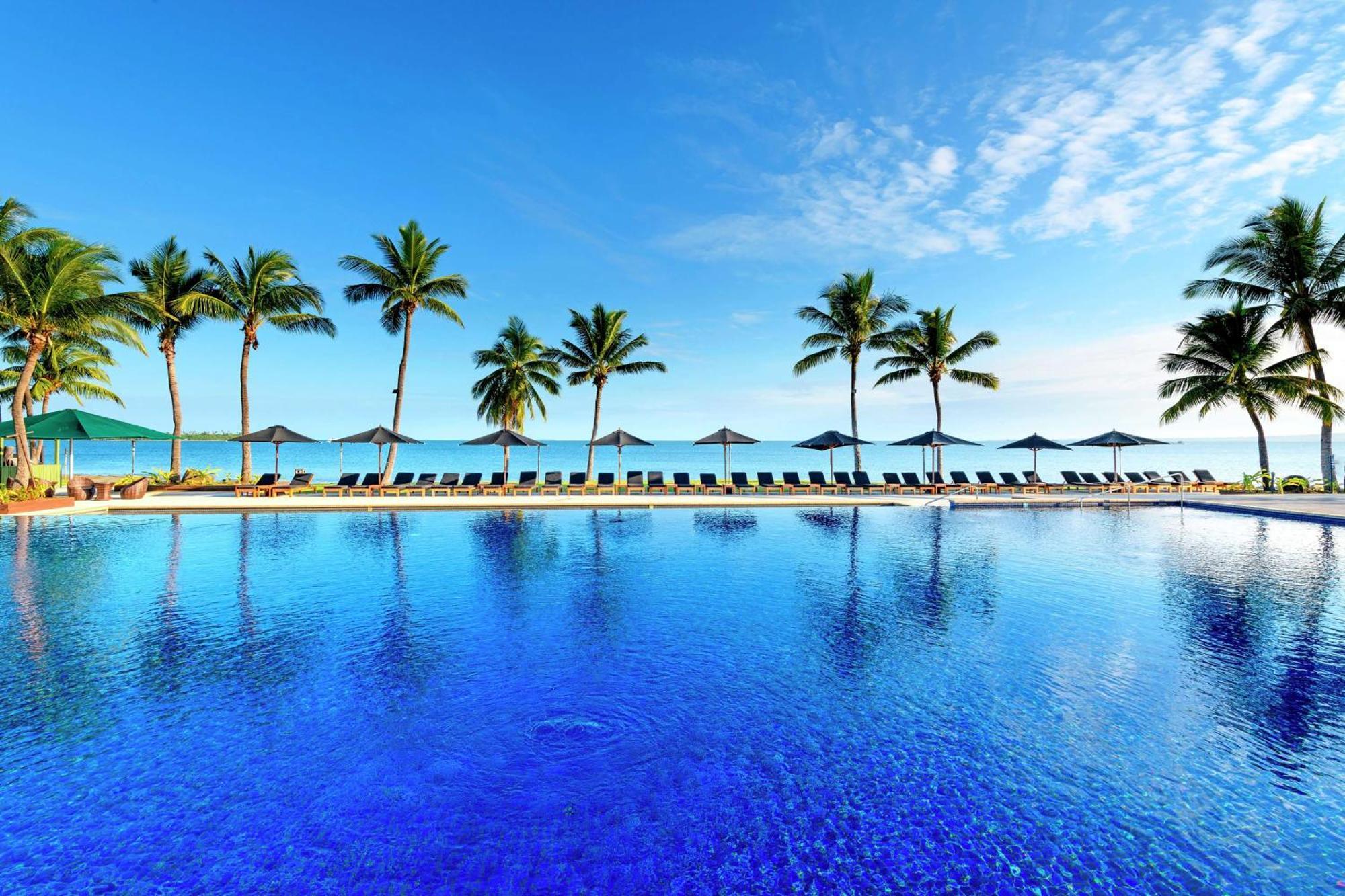 ฮิลตัน ฟิจิ บีช รีสอร์ต แอนด์ สปา Hotel Denarau Island ภายนอก รูปภาพ The pool at the Sheraton Nha Trang Hotel & Spa Resort