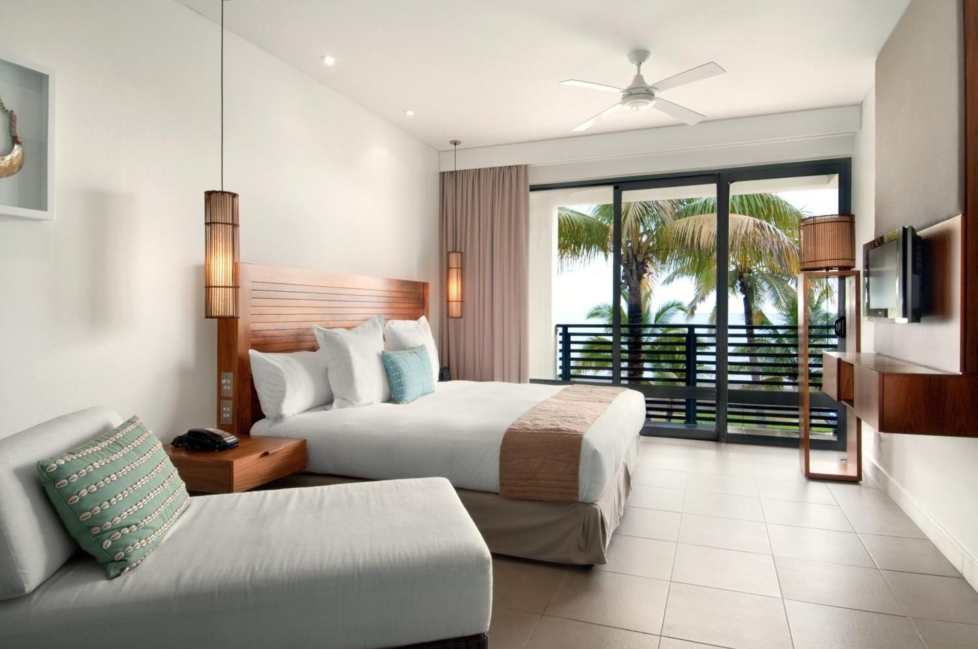 ฮิลตัน ฟิจิ บีช รีสอร์ต แอนด์ สปา Hotel Denarau Island ภายนอก รูปภาพ A room at the Hilton Moorea